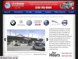 Sites similar to lynwoodautoparts.com