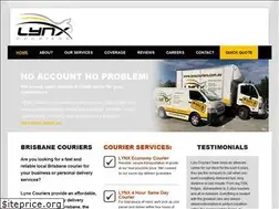 Sites similar to lynxcouriers.com.au
