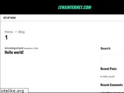 Sites similar to lynxinternet.com