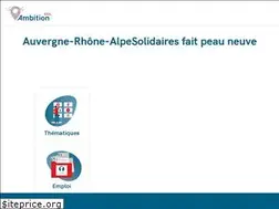 Sites similar to lyon-metropole-solidaire.org