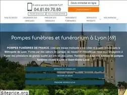 Sites similar to lyon-pompes-funebres.com