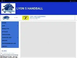 Sites similar to lyon5handball.fr