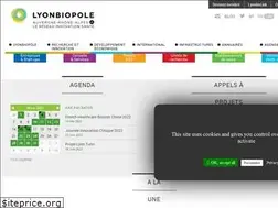 Sites similar to lyonbiopole.org