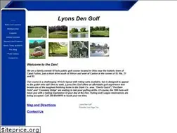 Sites similar to lyonsdengolf.com
