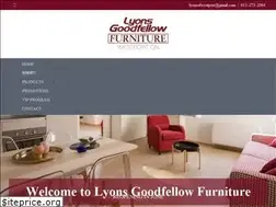 Sites similar to lyonsgoodfellowfurniture.com