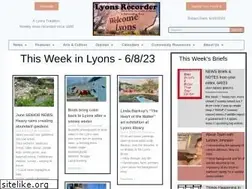 Sites similar to lyonsrecorder.org