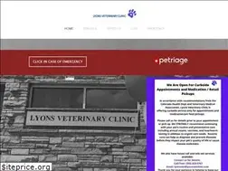 Sites similar to lyonsvetclinic.com