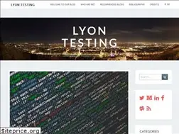 Sites similar to lyontesting.fr