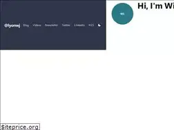 Sites similar to lyonwj.com