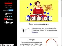 Sites similar to lypsinka.com
