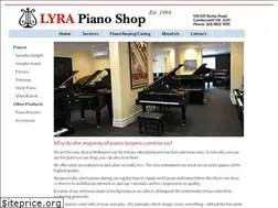 Sites similar to lyrapianos.com.au