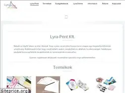 Sites similar to lyraprint.hu