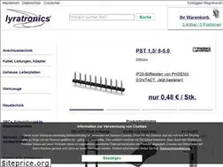Sites similar to lyratronics.com
