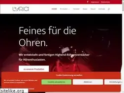 Sites similar to lyric-audio.de