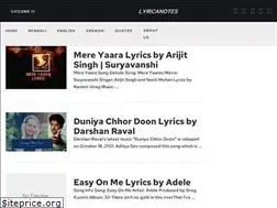 Sites similar to lyricanotes.com