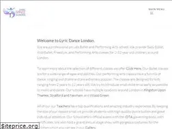 Sites similar to lyricdance.com