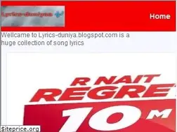 Sites similar to lyrics-duniyaa.blogspot.com