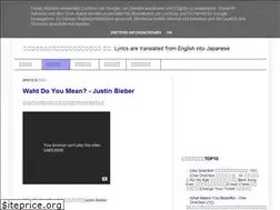 Sites similar to lyrics-jpn.blogspot.com
