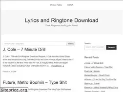 Sites similar to lyrics-ringtone-download.com
