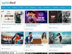 Sites similar to lyrics.red