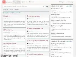 Sites similar to lyrics.vn