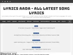 Sites similar to lyricsaada.blogspot.com