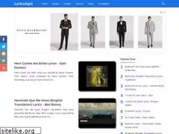 Sites similar to lyricsagni.in