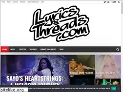 Sites similar to lyricsandthreads.com