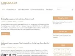 Sites similar to lyricsaz.cz
