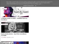 Sites similar to lyricsbazzi.blogspot.com