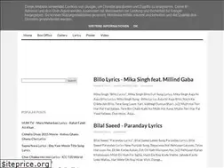 Sites similar to lyricscage.blogspot.com