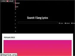 Sites similar to lyricscave.com