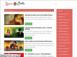 Sites similar to lyricscenter.in