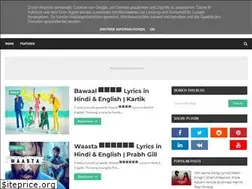 Sites similar to lyricschuno.blogspot.com