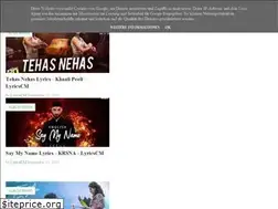 Sites similar to lyricscm.blogspot.com