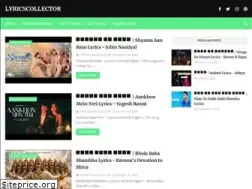 Sites similar to lyricscollector.com