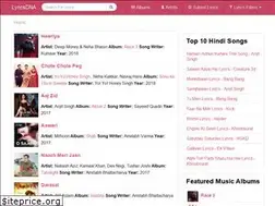 Sites similar to lyricsdna.com