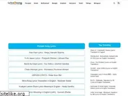Sites similar to lyricsdsong.blogspot.com