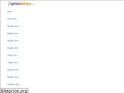 Sites similar to lyricsduniya.co.in