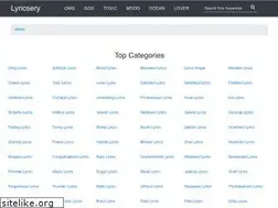 Sites similar to lyricsery.com