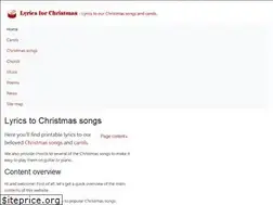 Sites similar to lyricsforchristmas.com