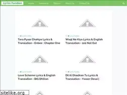 Sites similar to lyricsfundoo.in