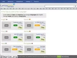 Sites similar to lyricsgaps.com