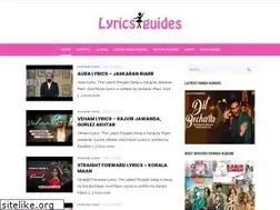 Sites similar to lyricsguides.com