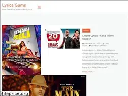 Sites similar to lyricsgums.com