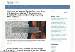 Sites similar to lyricsgyan.com
