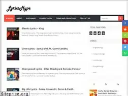 Sites similar to lyricshype.in