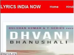 Sites similar to lyricsindianow.com