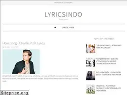Sites similar to lyricsindo.blogspot.com