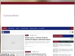 Sites similar to lyricsioustune.blogspot.com